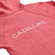 Cadillac Youth Full Zip Hoodie-Pomegranate